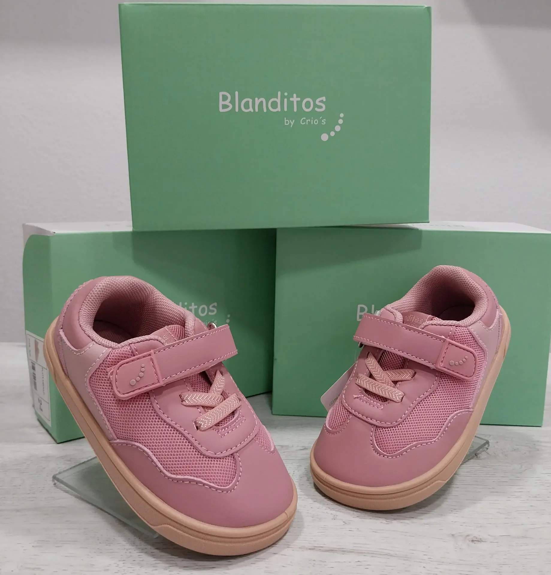 Deportiva vegana blanditos rosa (22)
